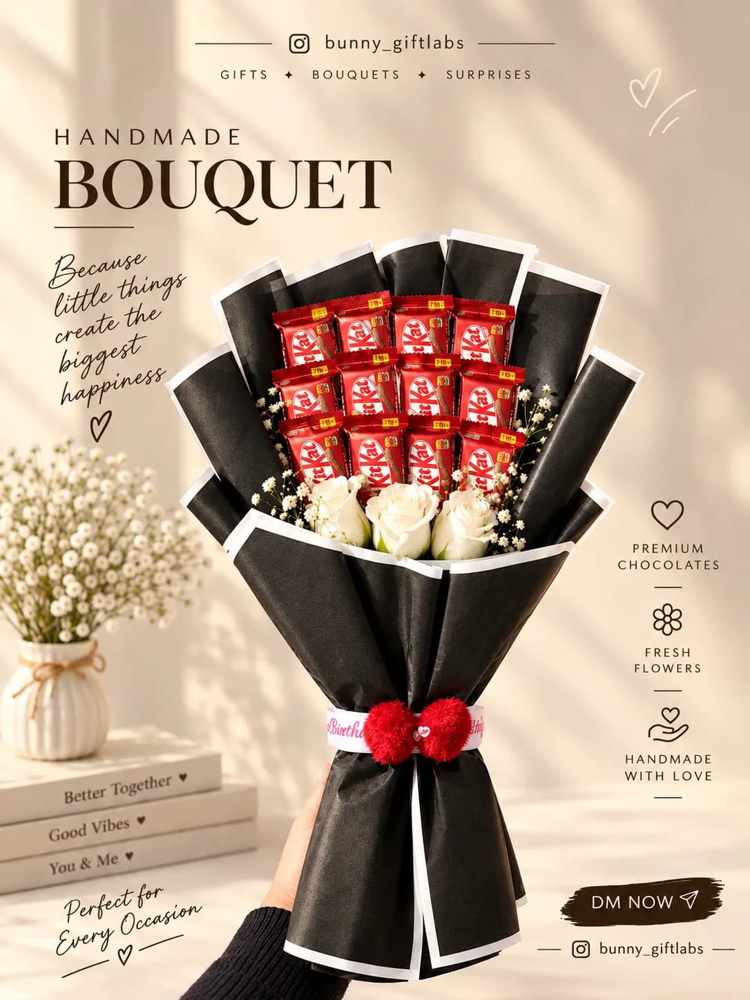 KitKat Chocolate Bouquet (Customised)